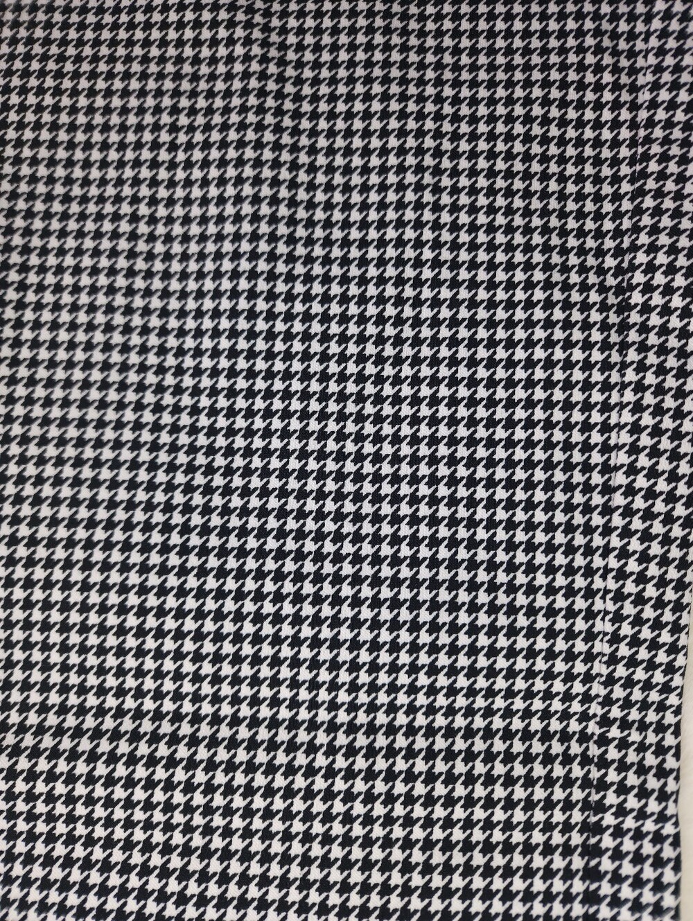 Kim Rogers Black & White Houndstooth Pull-On Straight Pants NWT - Picture 4 of 9
